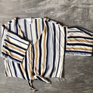 Streetwear Society Cropped Blouse